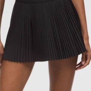lululemon athletica Black Pleated Skirt